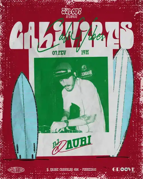 CaliVibes, arte de divulgação