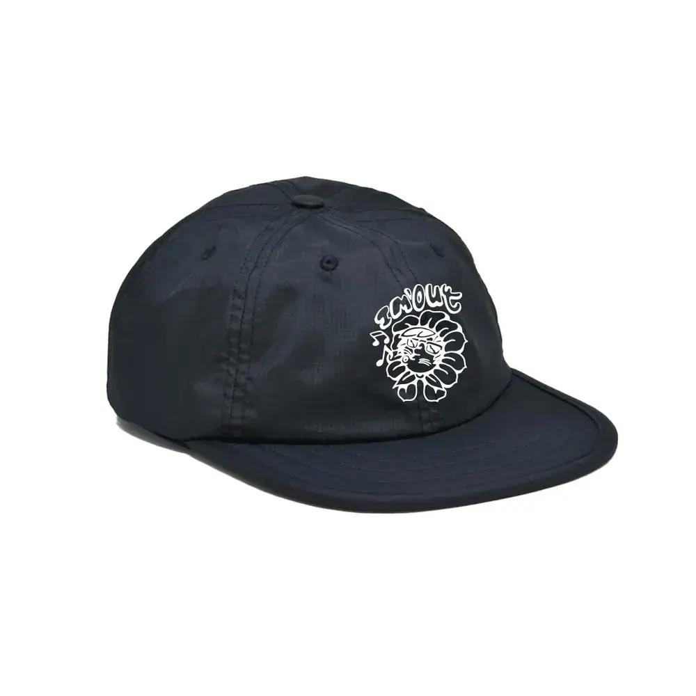 Boné Flower Preto — frente, foto de produto