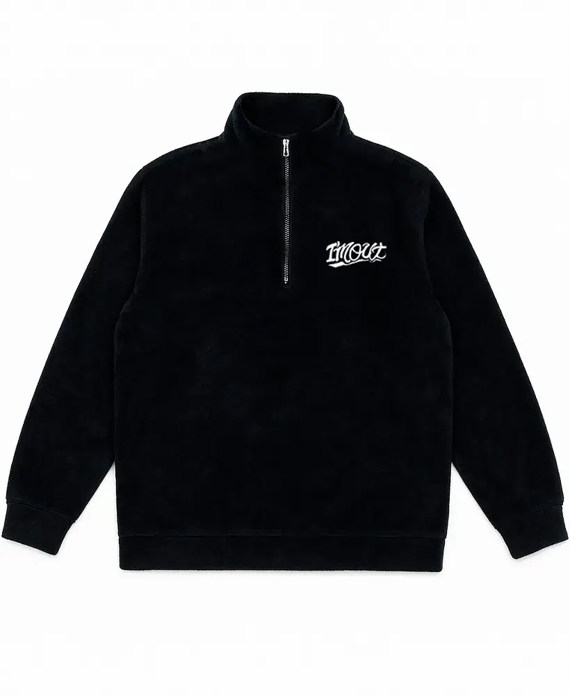 Moletom Fleece Black — frente, foto de produto